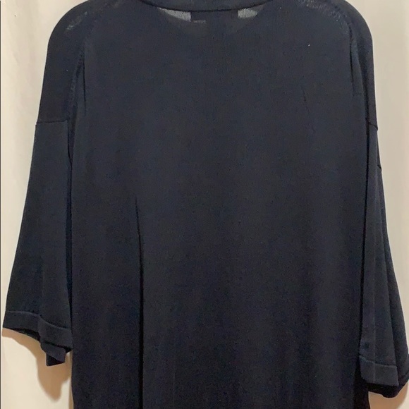 BARACUTA BLACK SILK TEE SHORT SLEEVE 2PLY SZ XXL - Picture 5 of 5